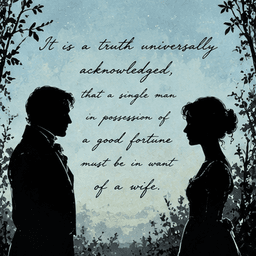 “It is a truth universally acknowledged” — Saylia Pride and Prejudice podcast cover art