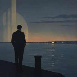 Boats against the current — the closing image of The Great Gatsby — Saylia podcast cover art