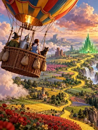The Wonderful Wizard of Oz book cover